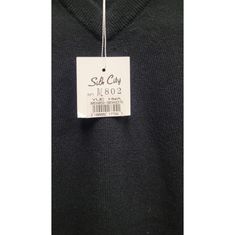 Royal Cashmere Silk & Cashmere Black Sweater Women's Size Large NWT - Picture 8 of 9